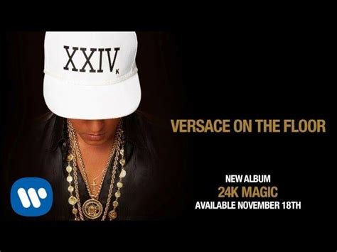 versace on floor traduzione angolotesti|Bruno Mars Versace On The Floor Testo E Traduzione.